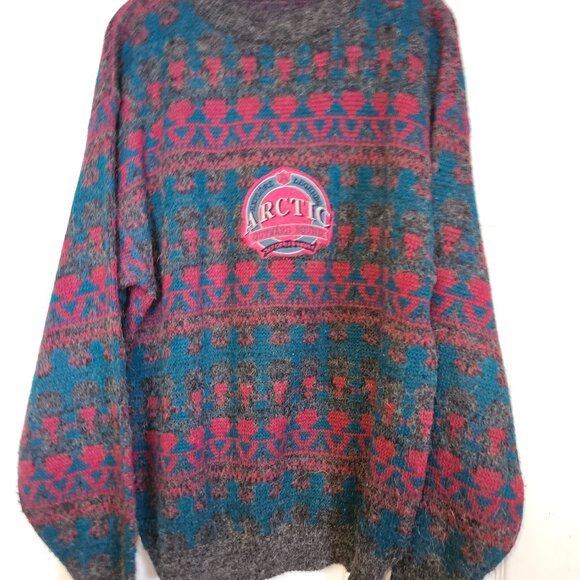 Vintage Arctic "Explore A Legends" Sweater - Picture 3 of 10